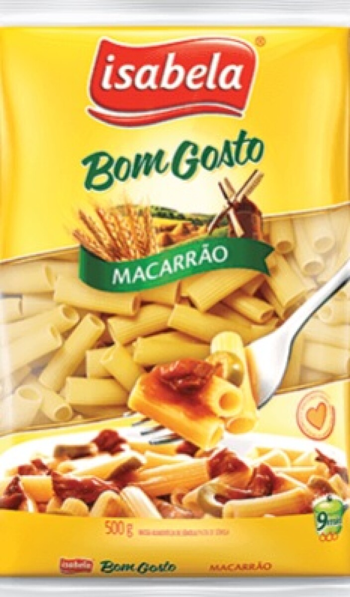 FIDEOS SEMOLADOS ISABELA 400G MACARRON 