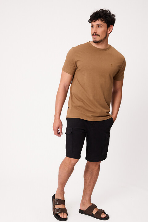 T-SHIRT GOLFO S27 POLANCO Tostado