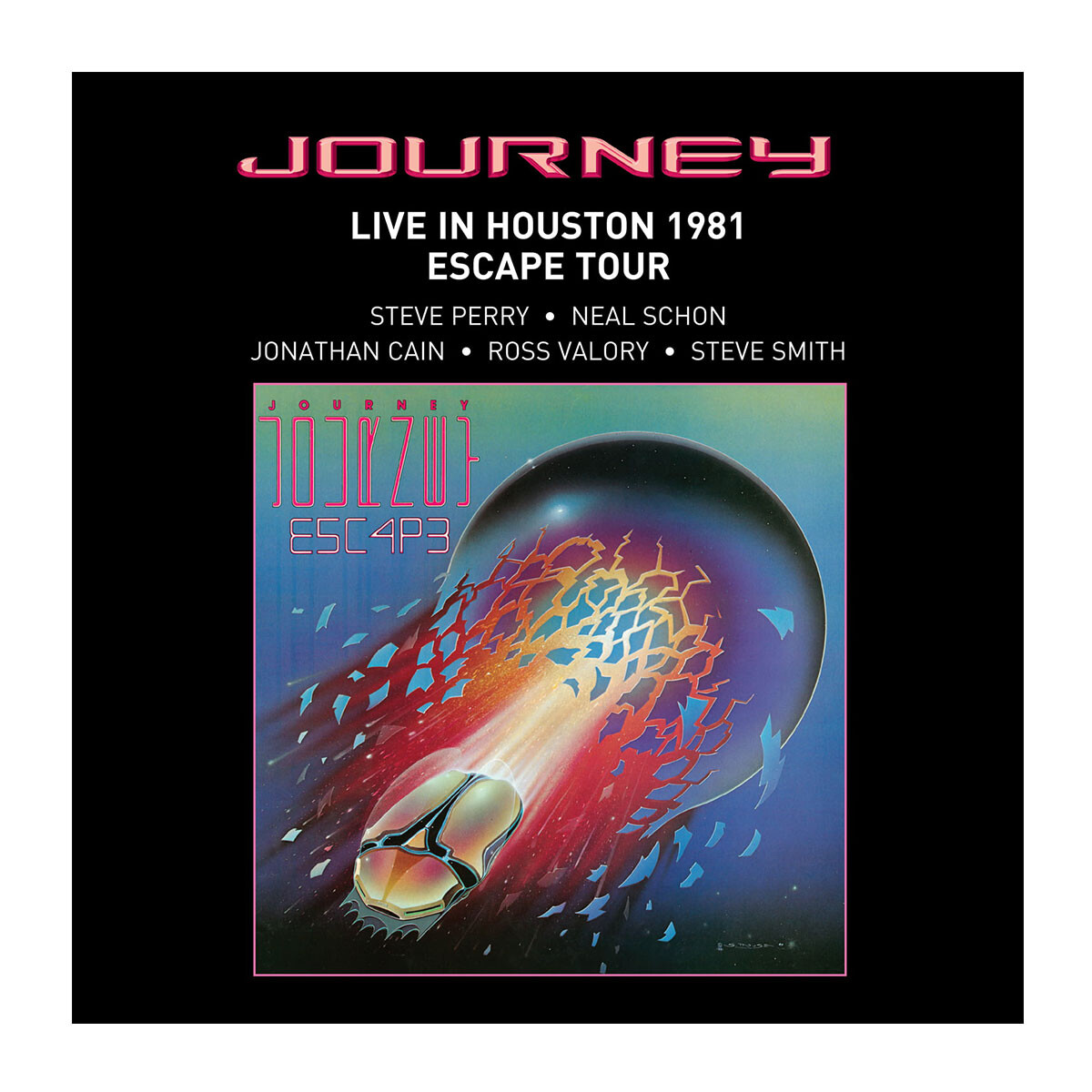 Journey - Live In Houston 1981 The Escape Tour - Vinilo 