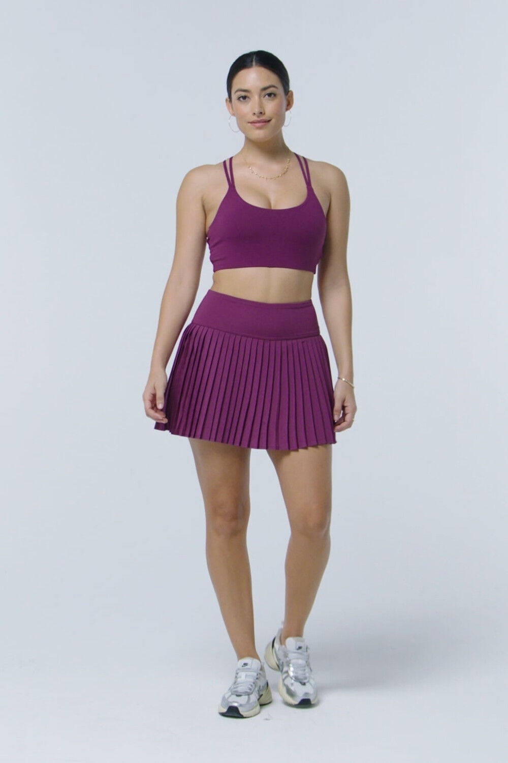 Faldas Hot Shot Pleated Classic Mini Skirt Mujer Black