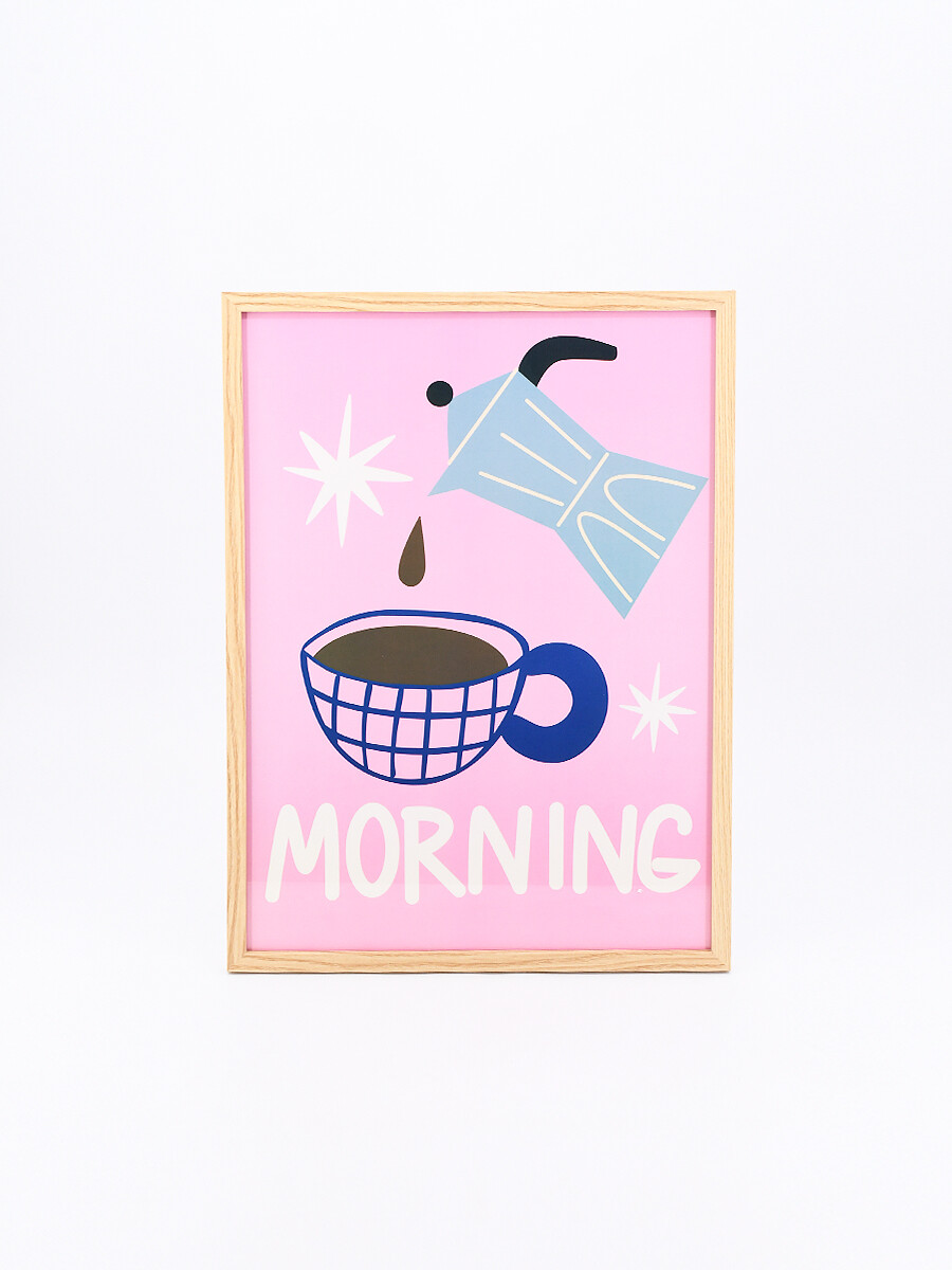 CUADRO MORNING - ESTAMPADO 1 