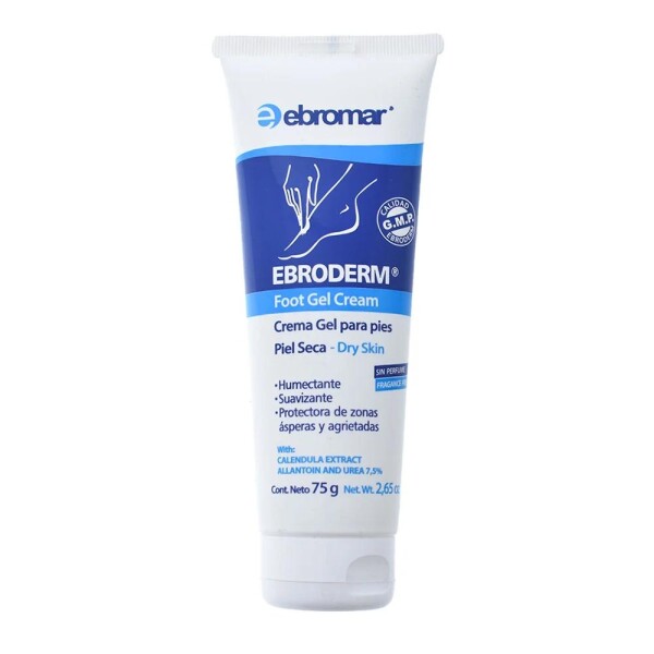 Ebroderm Crema Gel Pies Piel Seca 75 g - Ebromar Ebroderm Crema Gel Pies Piel Seca 75 g - Ebromar