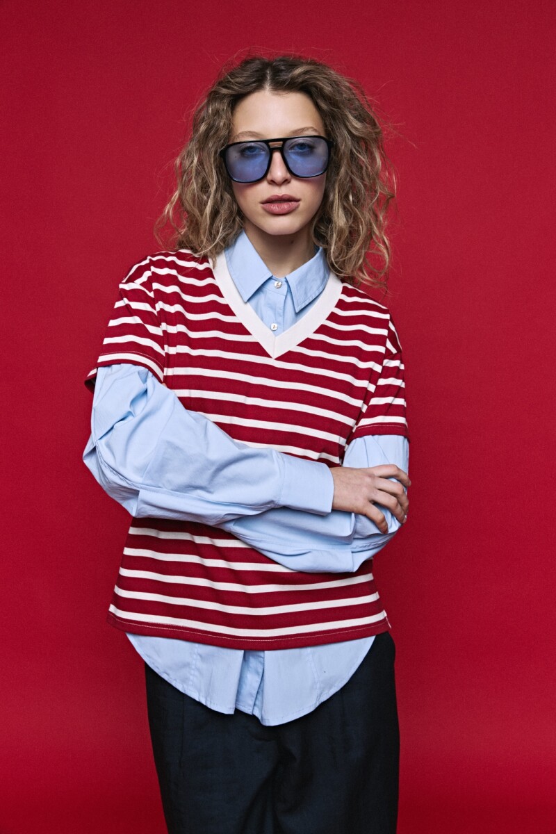 REMERA MAIKA Rojo