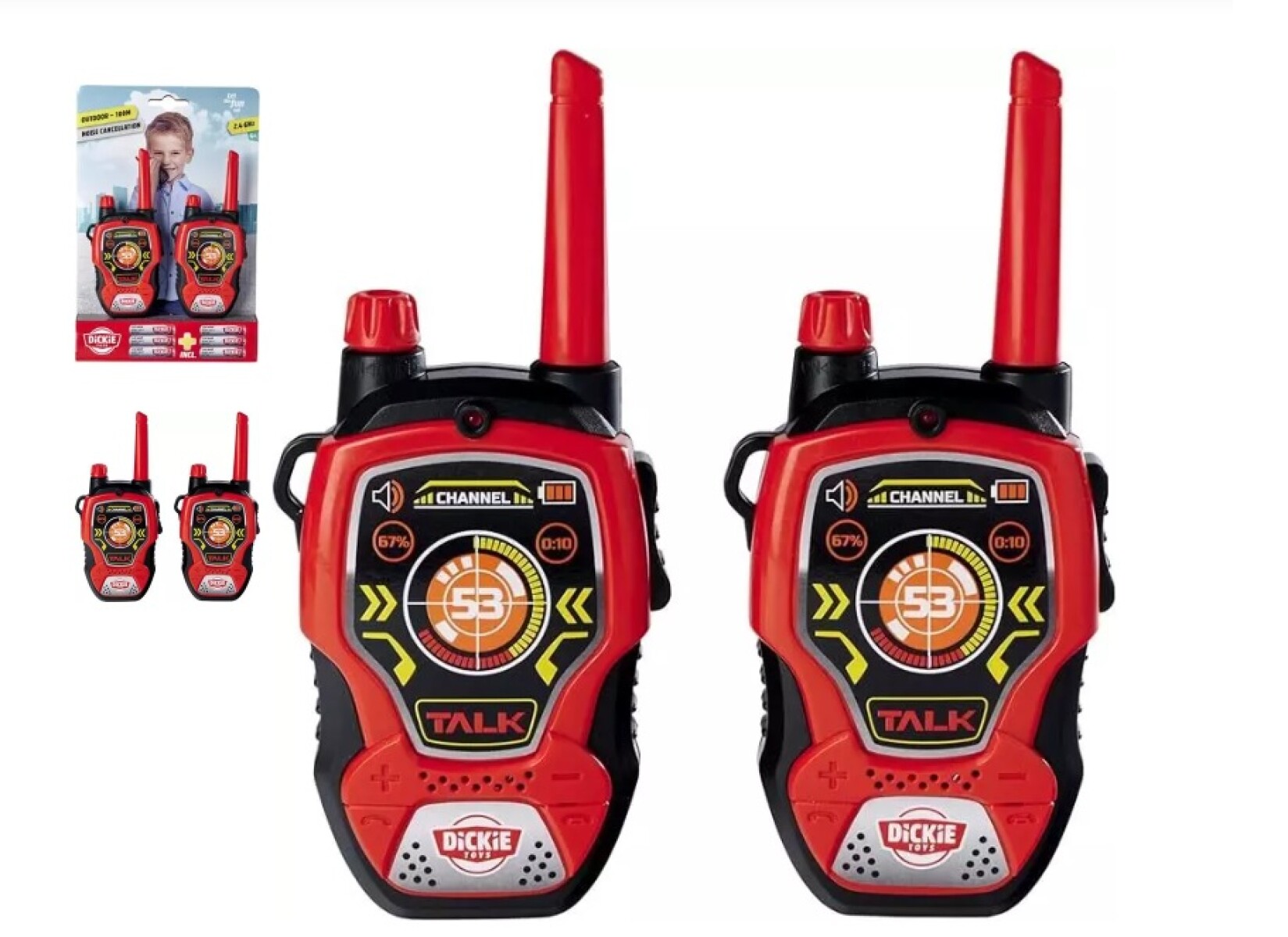 Pack X2 Walkie Talkies Dickie Toys 