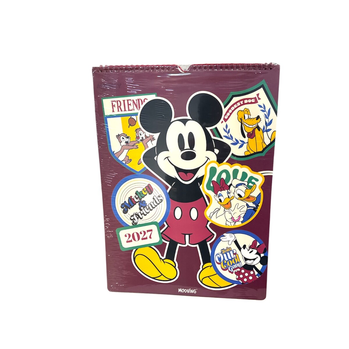 Calendario Mooving Personajes 2027 - Mickey 