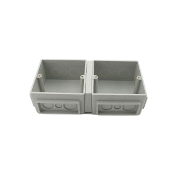 Caja PVC s/tapa de embutir para Pop-Up 6 módulos LJ3809