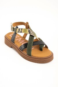 Sandalia Texturada Multi