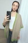 Poncho wavy PREVENTA verde