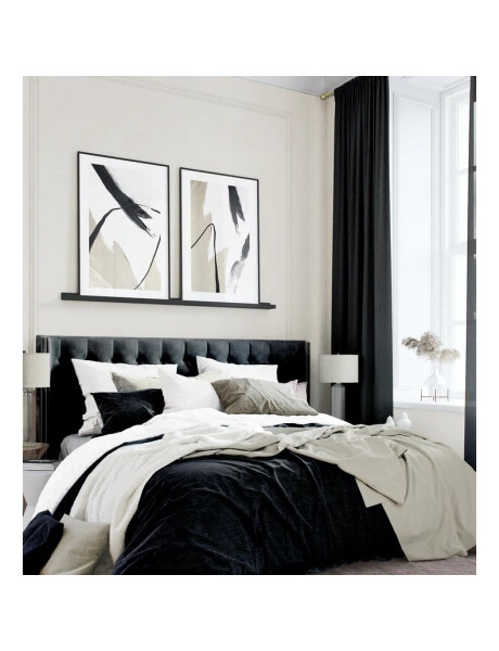 CUADRO CANVAS 30x40 MARCO ABSTRACTO BEIGE NEGRO 2 CUADRO CANVAS 30x40 MARCO ABSTRACTO BEIGE NEGRO 2