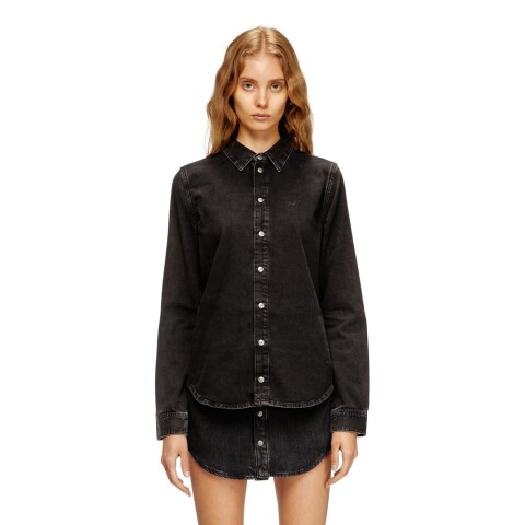 Camisa Para Mujer De-Eazy Shirt Negro