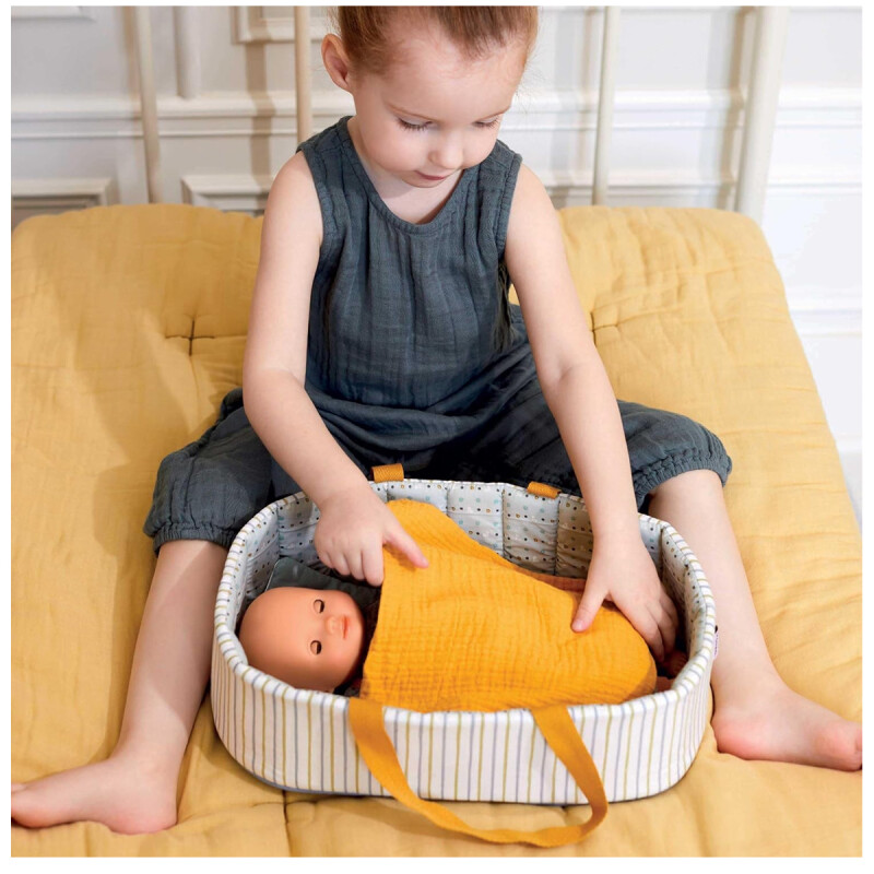 Capazo Bassinet para muñeca Pomea Djeco Capazo Bassinet para muñeca Pomea Djeco
