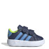 Championes de Niños Adidas Grand Court 2.0 Infantil Azul Marino - Celeste