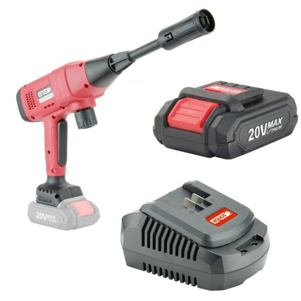HIDROLAVADORA EQUUS INALAMBRICA CON CARGADOR 20V BATERIA 2.0 HIDROLAVADORA EQUUS INALAMBRICA CON CARGADOR 20V BATERIA 2.0