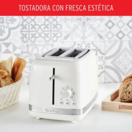 Tostador Moulinex Soleil 7 Niveles De Tostado 2 Ranuras Color Marfil 850W Color Marfil 850W