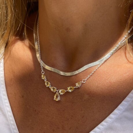 Collar Verano Citrino - Plata 925 Collar Verano Citrino - Plata 925