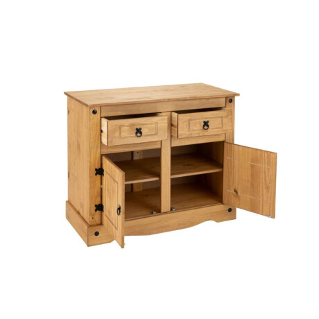 Aparador 2 Puertas y 2 Cajones Natural Linea Mexicana Linea Mexicana