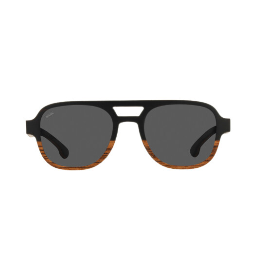 Lentes Indie Nashville Ébano y Zebra - Gris Lentes Indie Nashville Ébano y Zebra - Gris