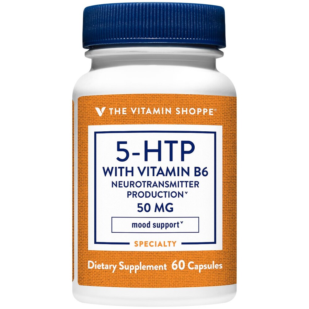 5-HTP WHIT VIT. B6 VIT. SHOPPE FR. X 60 única