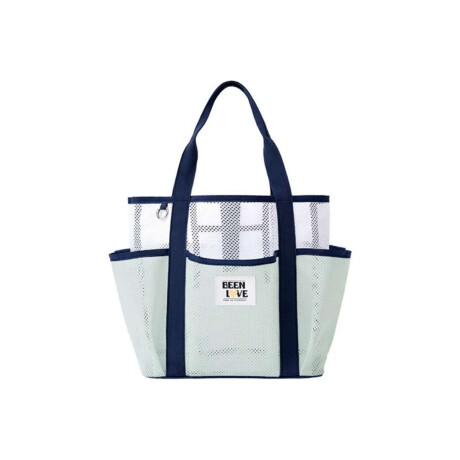 Bolso Playa Tote con Compartimentos Verde