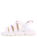 Sandalias de Niña MINI Miss Carol RILEY de charol Blanco