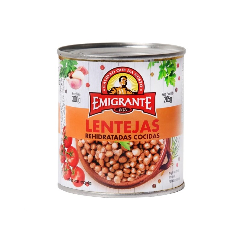 LENTEJAS EMIGRANTE LATA 350G Lentejas Emigrante Lata 350g