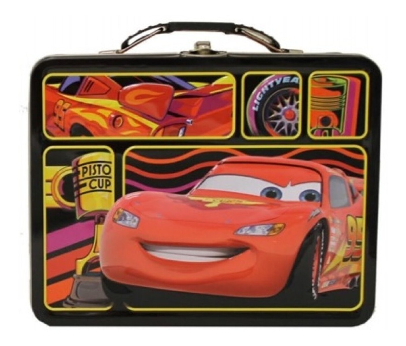 Lunchera De Metal Cars 