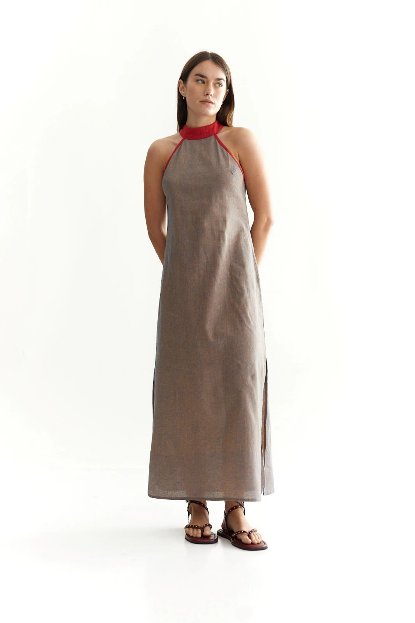 Vestido Capital gris m