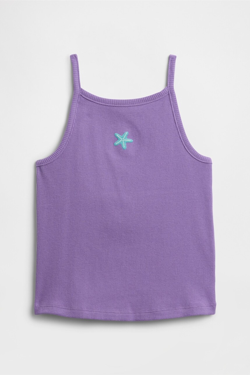 Musculosa Rib Toddler Niña Purple Loganberry