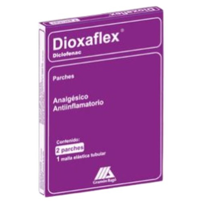 Dioxaflex 2 parches. Dioxaflex 2 parches.