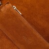 Bolso The Shopping en cuero gamuza Oxido