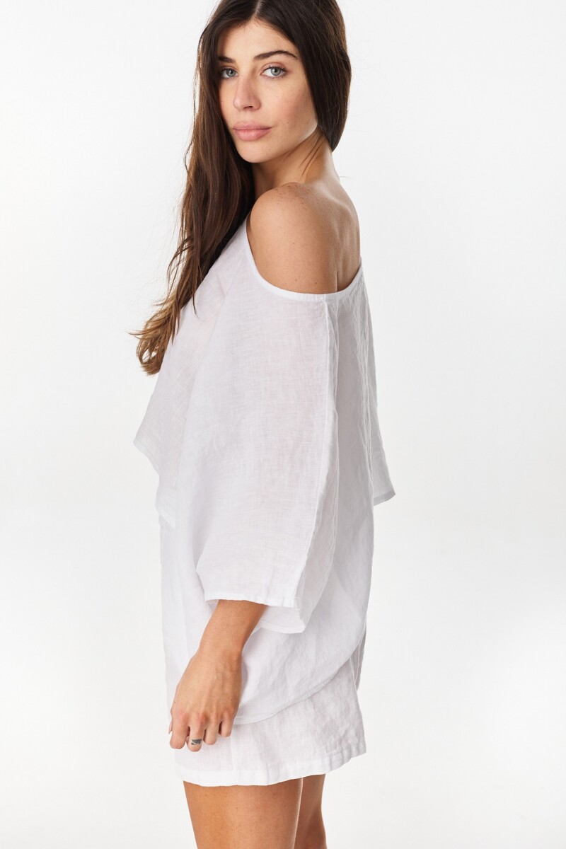 Blusa Beach Blanco
