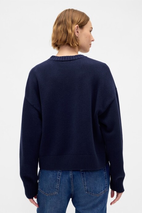 Buzo Oso Brannan Cashsoft Mujer Navy Uniform