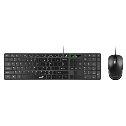 Combo Genius Slimstar C126 Teclado Y Mouse Usb COMBO GENIUS SLIMSTAR C126 USB COM103