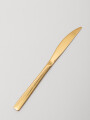 Cuchillo Asher Set 4 Un. Dorado Brillante Color Unico