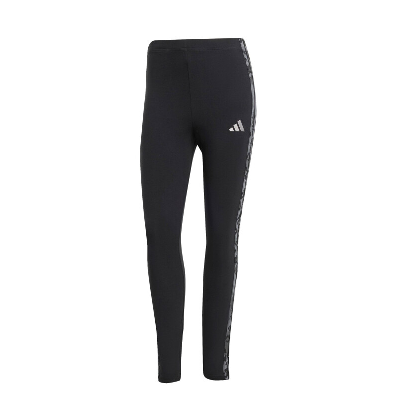 Calza de Mujer Adidas Leggings Animal Print Negro - Gris