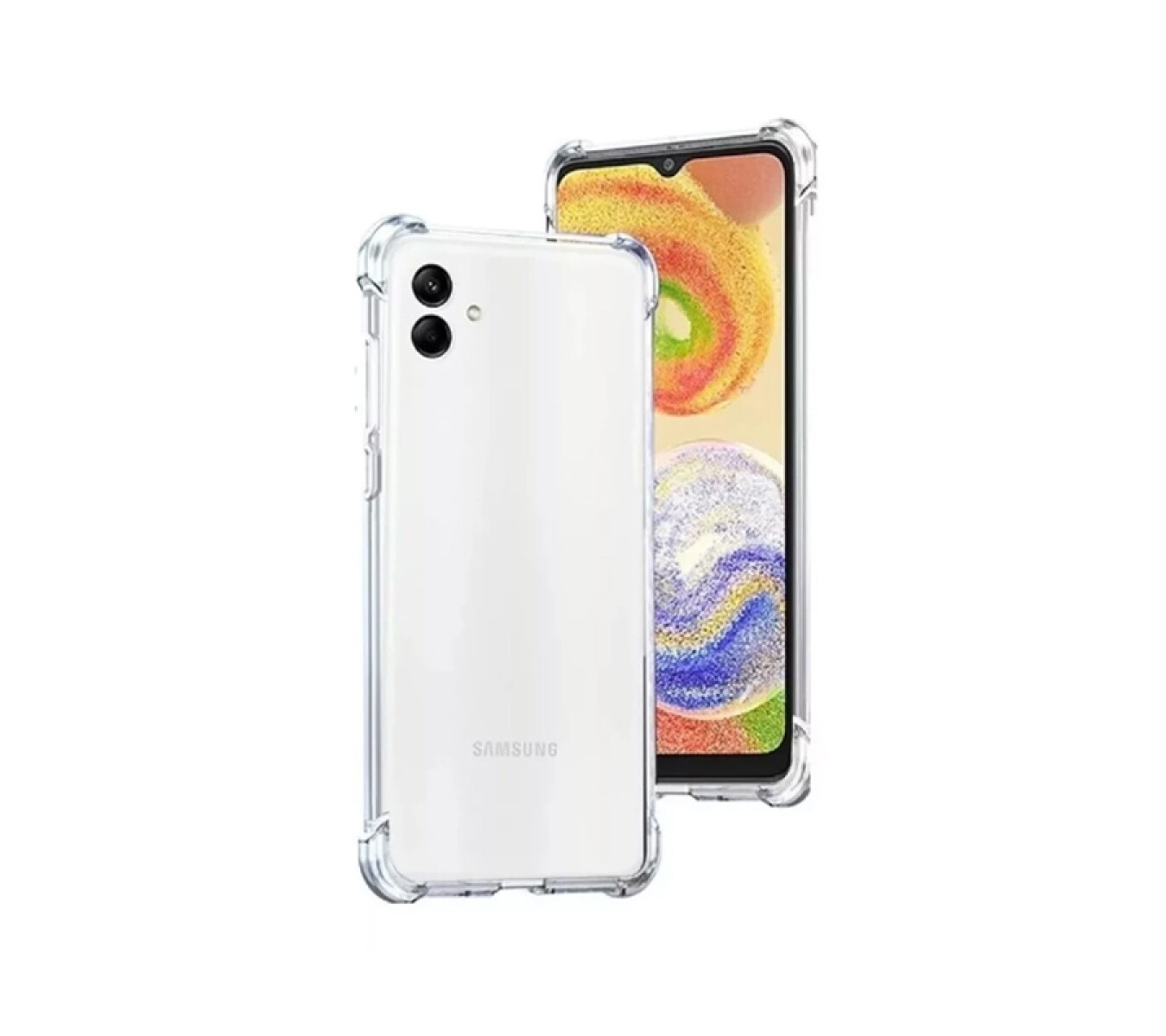 Estuche TPU Para Samsung A04 Transparente 