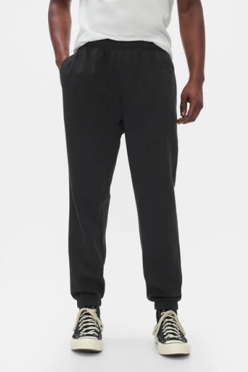 Pantalon Deportivo Con Felpa Logo Gap Hombre Moonless Night V2