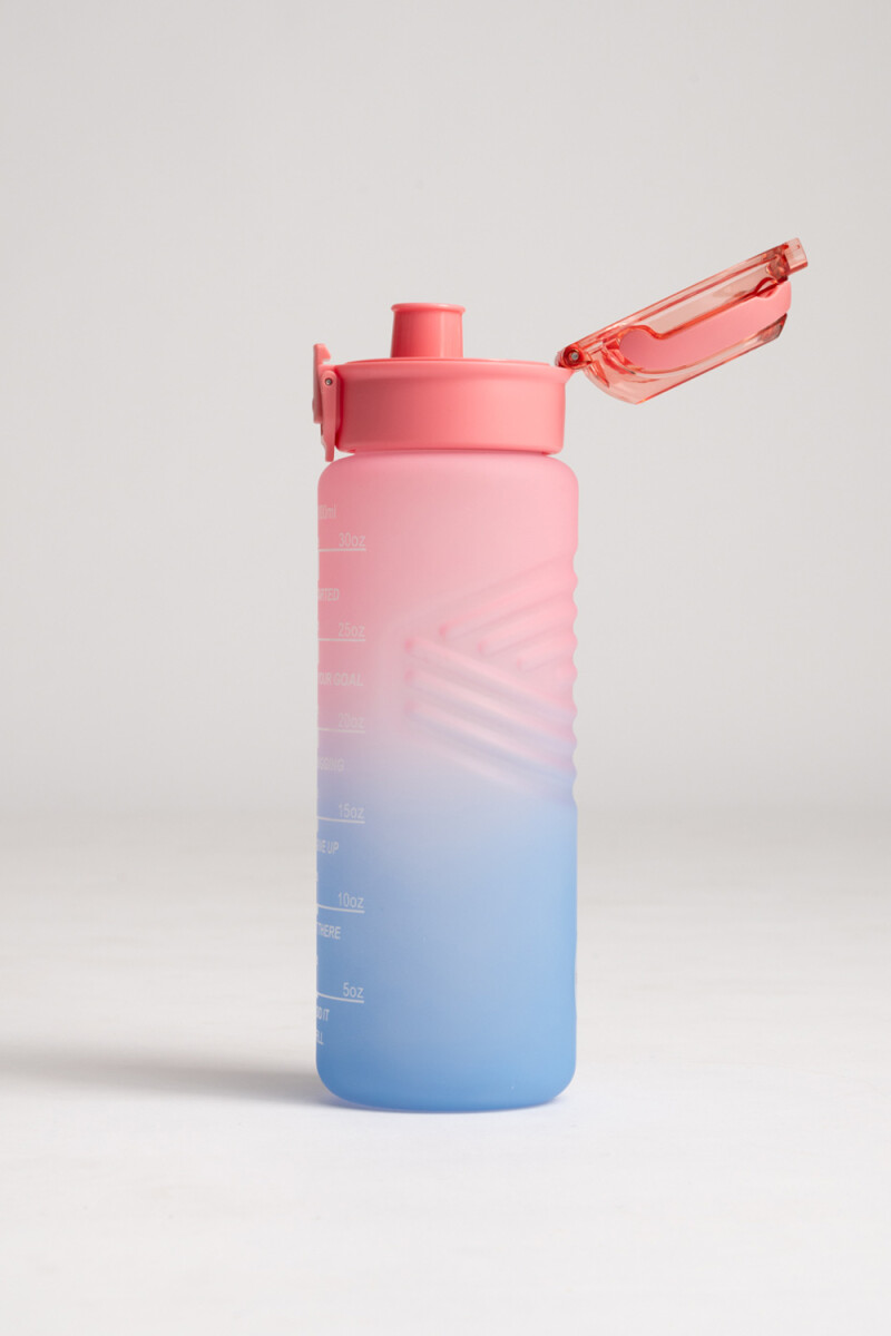 Botella degrade 1l Rosa