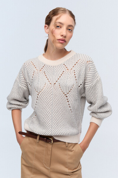 Sweater Fulgor Crudo