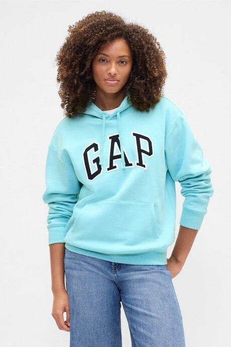 Canguro Logo Gap Hombre Aqua 889