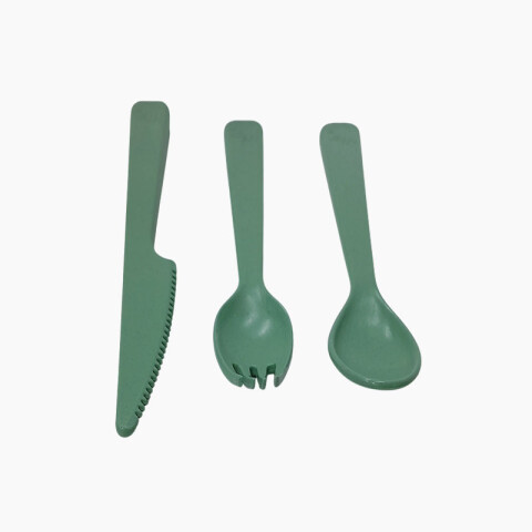 Set de cuchillo, tenedor y cuchara plásticos Set De Cuchillo, Tenedor Y Cuchara Plásticos