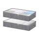 Organizador Almacenamiento Acolchado Debajo Cama Bolsa X2 Organizador Almacenamiento Acolchado Debajo Cama Bolsa X2