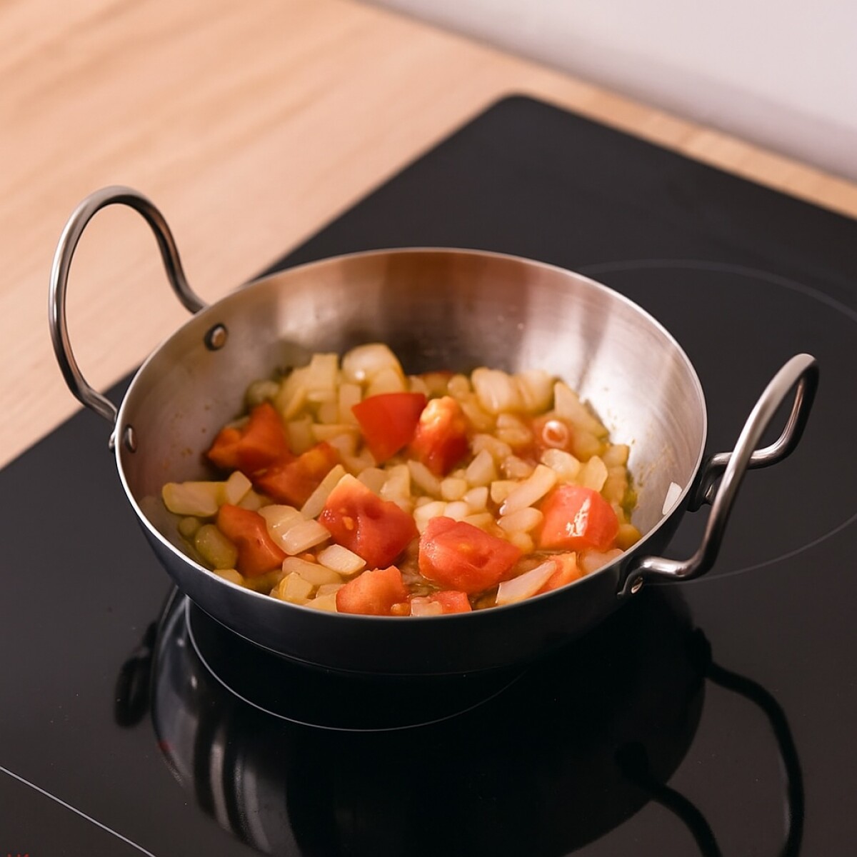 SARTEN CON ASAS ACERO INOX 19CM - PLATEADO 