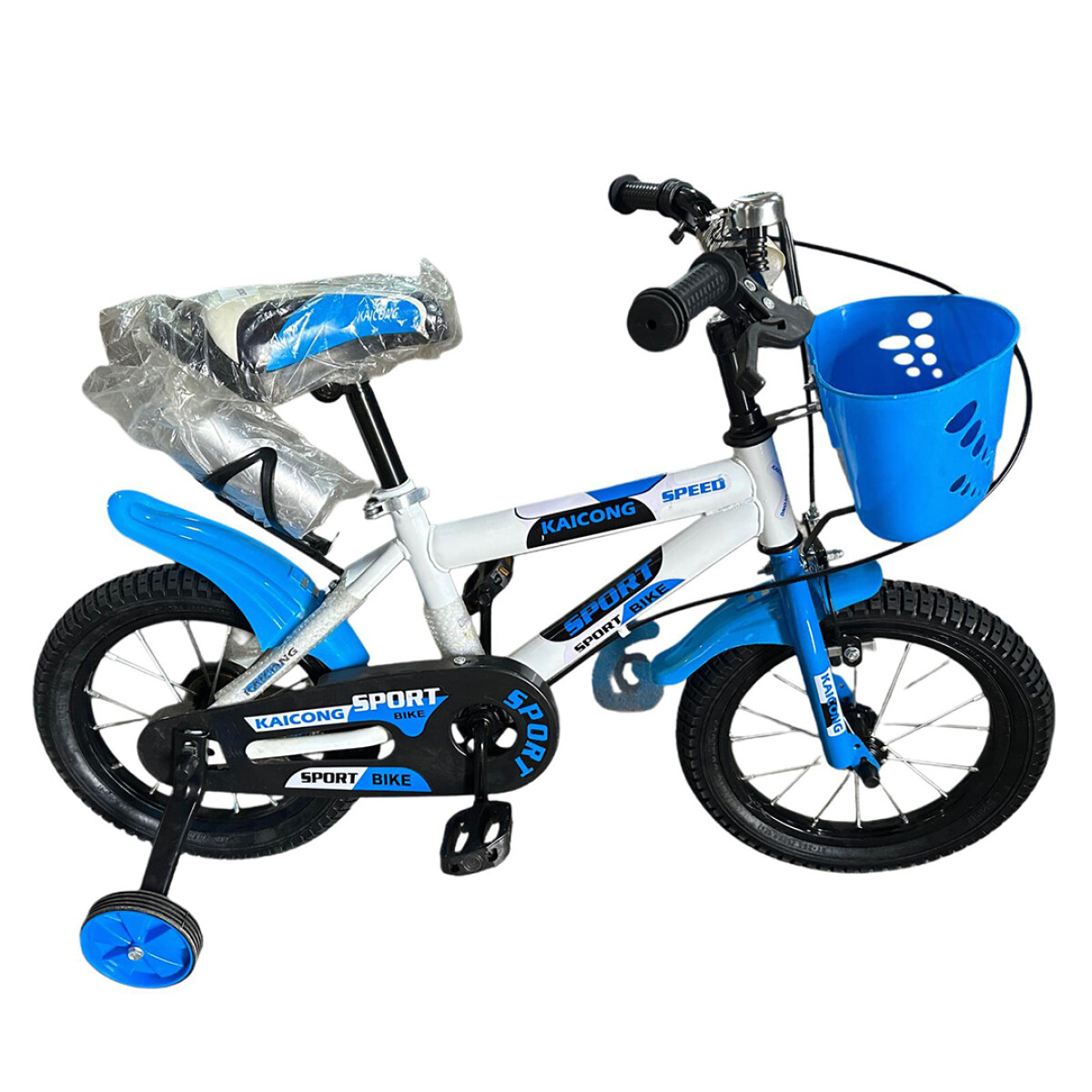Bicicleta Niño Kaicong Rodado 14 Azul - AZUL 