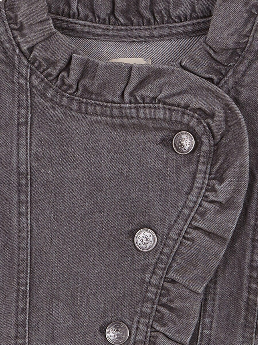 Chaleco Vaquero Gris Oscuro