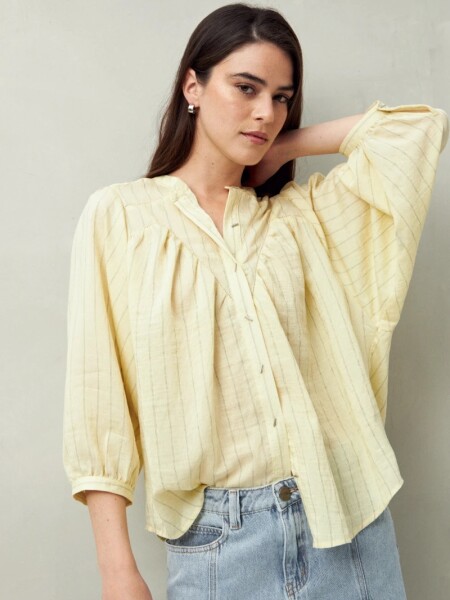 CAMISA D.CASSIN ANTON AMARILLO