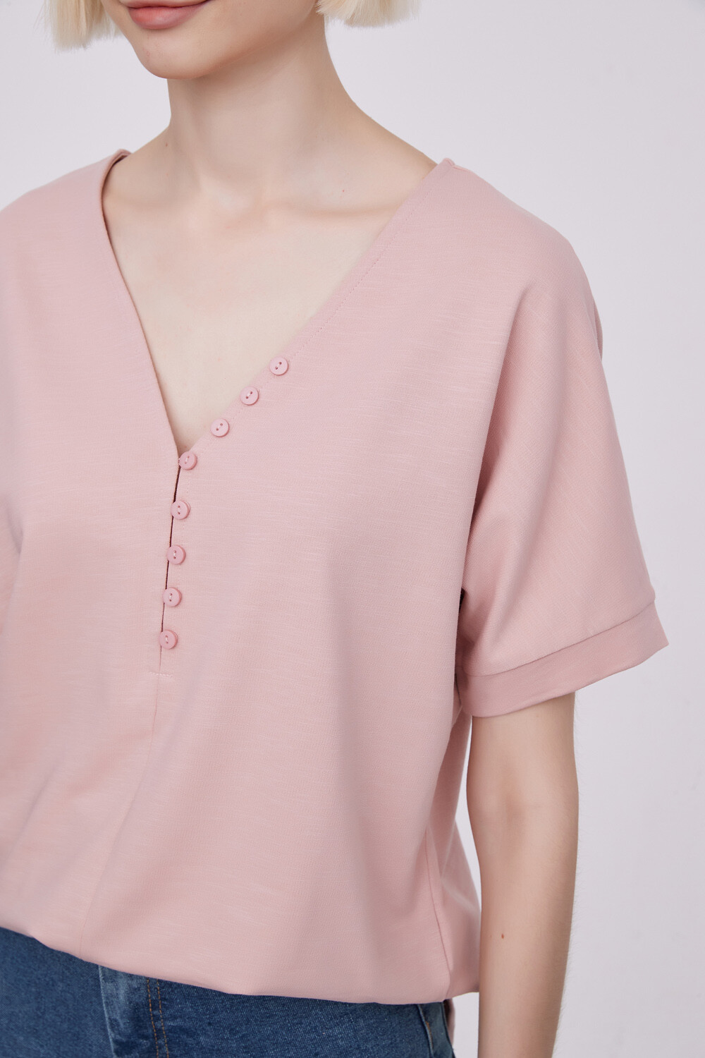 Remera Tazu Rosa Viejo