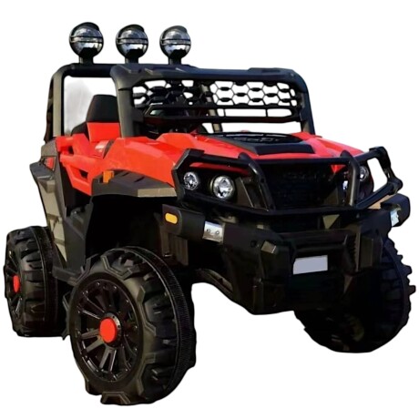 Bebesit Jeep Doble a batería 12V - Rojo Bebesit Jeep Doble a batería 12V - Rojo