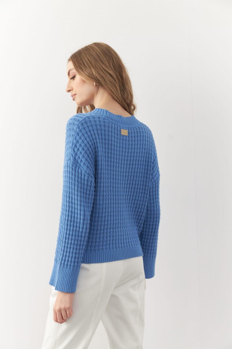 SWEATER SARA Azul Regata