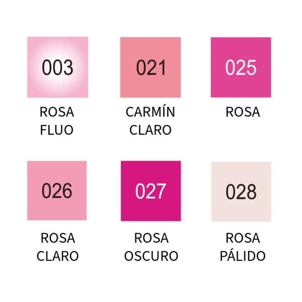 Marcador Brush Clean - ZIG Rosados